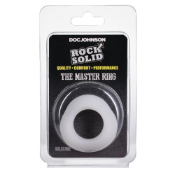 RockSolid by Doc Johnson Cockring The Master Ring 25 mm Blanc